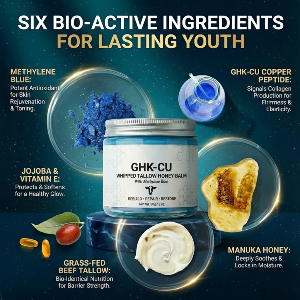 GHK-CU Tallow Honey Balm